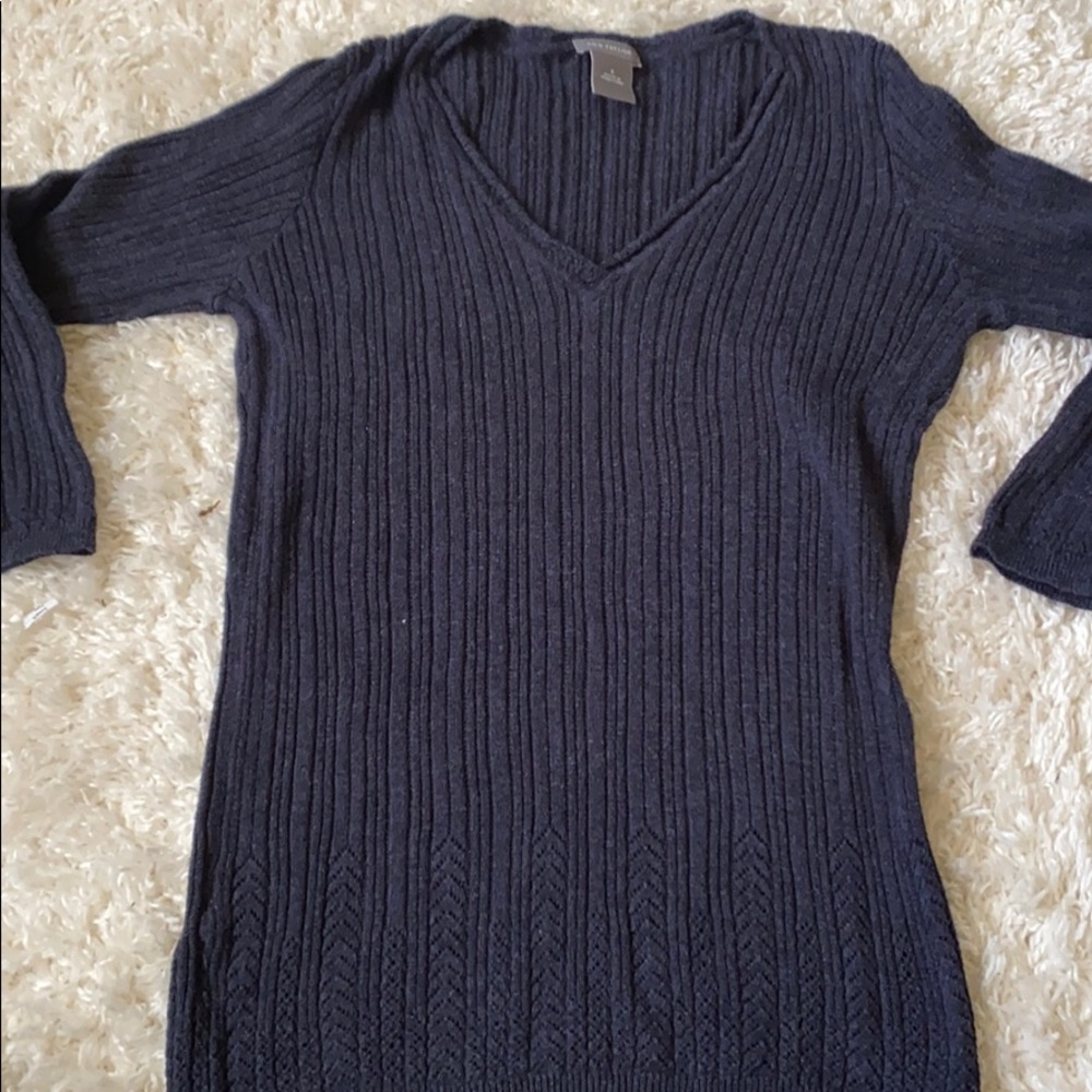 Ann Taylor blue sweater